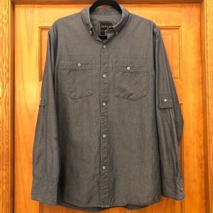 Long Sleeve Chambray Shirt